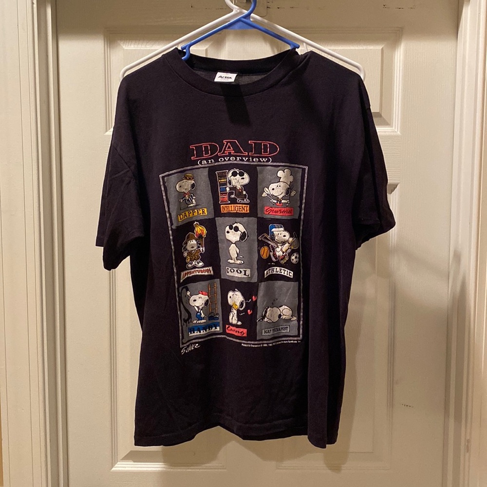 Vintage Snoopy Dad Shirt